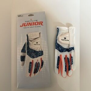 Top Flite Youth Golf Glove - Blue and Orange